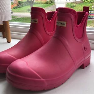 Hunter rain boots
